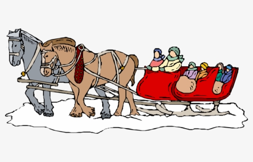 Winter Sleigh Ride Clipart , Free Transparent Clipart - ClipartKey