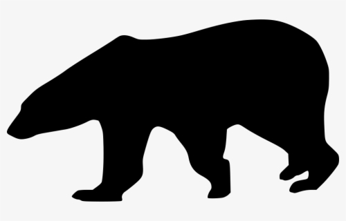 Transparent Polar Bear Clipart Png - Black Bear Png Clipart , Free ...