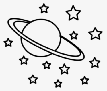 #saturn #space #stars #planet #planets #star #black - Black And White 