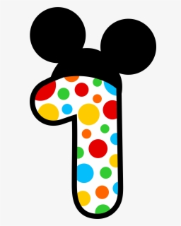 Transparent Mickey Ears Clipart Mickey Mouse Clubhouse Number 1 Free Transparent Clipart Clipartkey