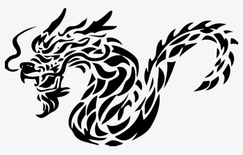 Transparent Japanese Tattoo Png - Chinese Dragon Japanese Dragon ...