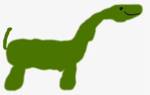 the dinosaur that has a long neck