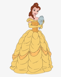 Cartoon yellow dress belle beauty and the beast 438811