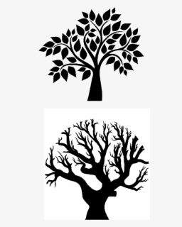 Free Tree Black And White Clip Art with No Background - ClipartKey