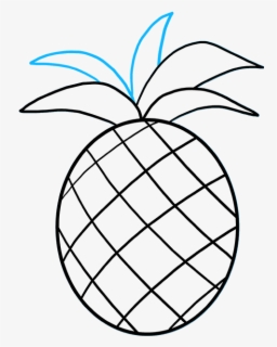 Download Pineapple Pizza Outline Drawing Free Transparent Clipart Clipartkey