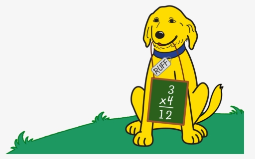 Dog Doing Math Cartoon , Free Transparent Clipart - ClipartKey