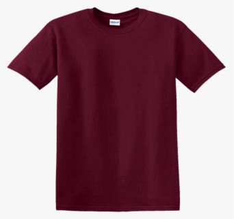 gildan maroon tshirt