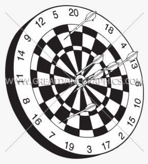 Png Black And White - Dart Players Know How To Score , Free Transparent ...