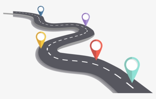 Transparent Curved Road Png - Transparent Winding Road , Free