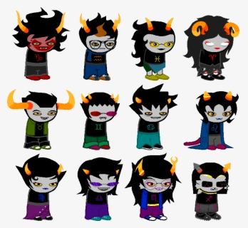 Every Troll Call Traditional - All Homestuck Character Sprites , Free ...