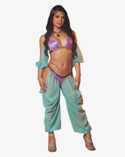 Gina Valentina Sexy Outfit Png Image - Gina Valentina Belly Dancer