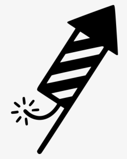 Fireworks Rocket - Firework Rocket Clipart Black And White , Free ...