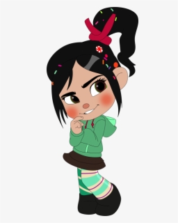 Wreck It Ralph Vanellope Cartoon , Free Transparent Clipart - ClipartKey