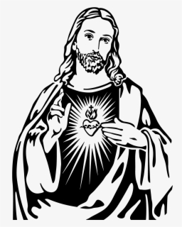 Clip Art Sacred Heart Of Jesus Tattoo - Clipart Sacred Heart Of Jesus ...