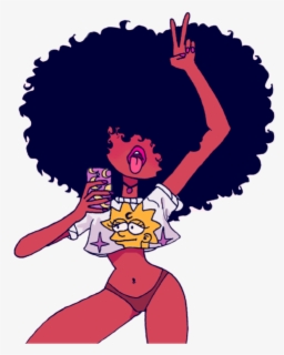 Cute Girl Cartoon Rugrats Lemonade Black Aesthetic