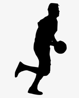Transparent Basketball Player Silhouette Png - Silhouette Man ...