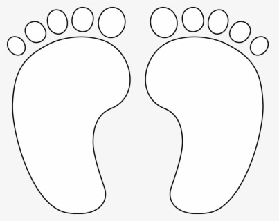 Free Baby Footprints Clip Art with No Background - ClipartKey