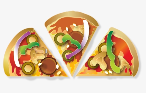 Free Pizza Slices Clip Art with No Background - ClipartKey