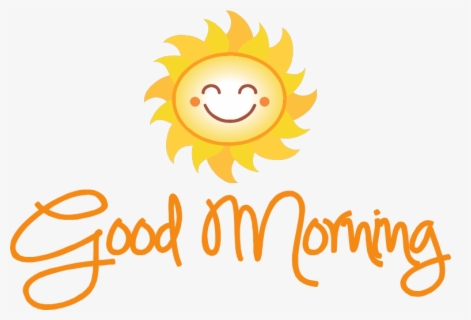 Free Good Morning Clip Art With No Background Clipartkey