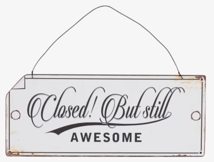 Closed - Calligraphy , Free Transparent Clipart - ClipartKey