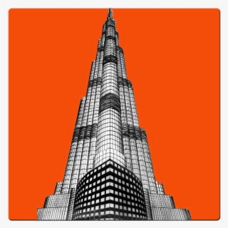 Burj Khalifa Drawing Easy , Free Transparent Clipart ...