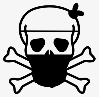 Printable Skull And Crossbones , Free Transparent Clipart - ClipartKey