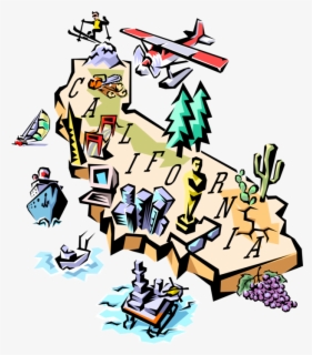 California County Map Blank , Free Transparent Clipart - ClipartKey