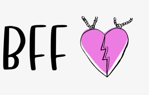 Transparent Bff Clipart - Heart , Free Transparent Clipart - ClipartKey
