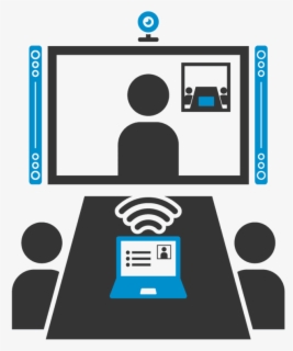 Conference Clipart Conference Room - Smart Meeting Room Icon , Free ...