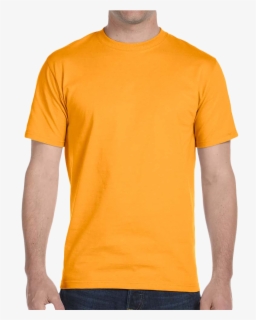 Transparent Tshirt Template Png - Blank Mustard Yellow Shirt , Free ...