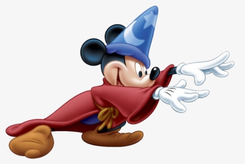 Sorcerer Clipart Sorcerer Mickey - Disney Fantasia Movie Poster , Free ...