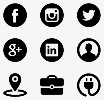 251 Social Media Icon Packs - Transparent Background Social Media Png ...