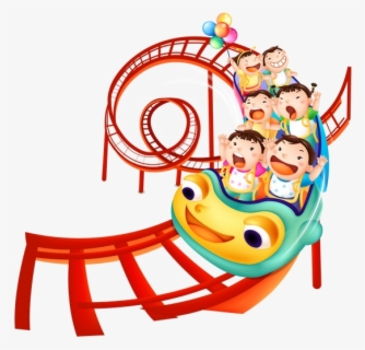 Roller Coaster Png - Roller Coaster Clipart Transparent , Free ...