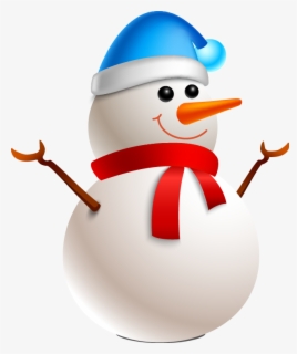 Clipart Transparent Background Snowman - Snow Man Clipart Background ...