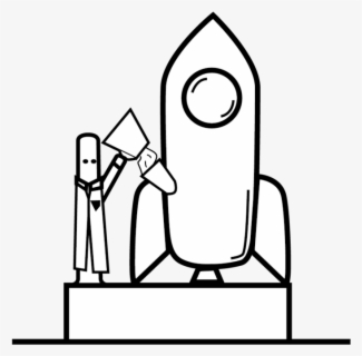 Rocket Fuel Copy 4@4x - Line Art , Free Transparent Clipart - ClipartKey