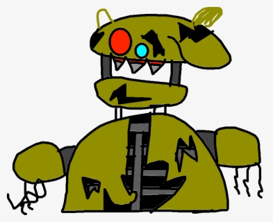 Springtrap Clipart , Png Download - Cartoon , Free Transparent Clipart ...