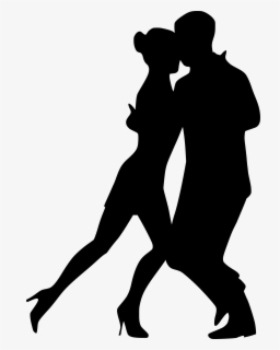 Dancing Couple Silhouette Png Transparent Clip Art , Free Transparent ...