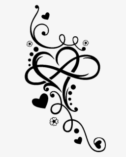 Persevere Heart Symbol Infinity Tattoo Free Download - Heart Infinity ...