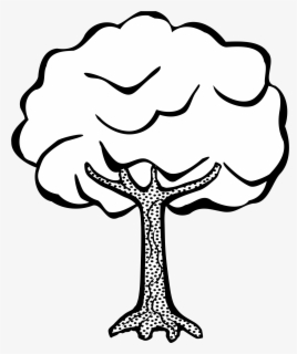 Free Tree Black And White Clip Art with No Background - ClipartKey