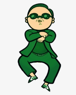 Free Png Download Gangnam Style Cartoon Animated Gif - Dance Cartoon ...