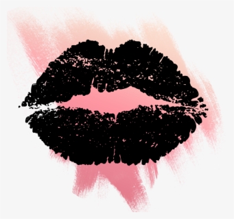 Lips Plakat - Black And White Lip Paintings , Free Transparent Clipart ...