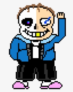 Sams Arm Up Sprite - Sans Undertale Blue Eye , Free Transparent Clipart ...