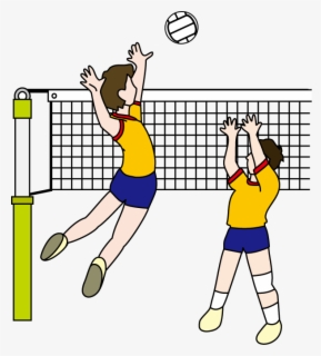 Volleyball Clipart Volleyball Match - Volleyball , Free Transparent ...