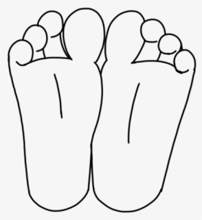 Transparent Toe Png - Paa Ng Tao Drawing , Free Transparent Clipart