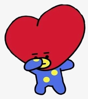 Taehyung Tata Bt21 Bts Freetoedit Sugar Cookie Clip - Taehyung Bt21 ...