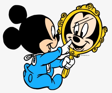 Mickey Looking Png Clipartly Mirror Reflection Clipart Free Transparent Clipart Clipartkey