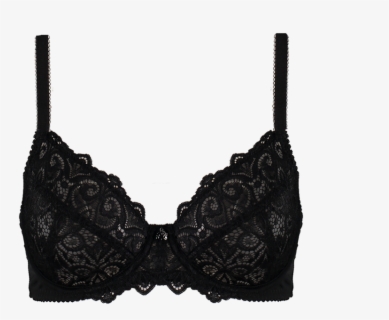 Graphic Freeuse Coconut Png T Shirt - Black Lace Bra Png , Free ...