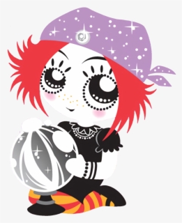 Clip Art Saca Tu Cuaderno Clipart - Ruby Gloom Characters Names , Free ...