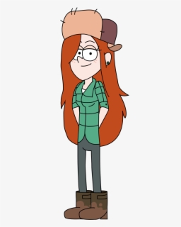 Gravity Falls Character Wendy Corduroy - Wendy Gravity Falls Png , Free