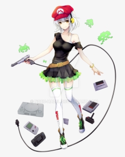 Gamer Girl Png - Anime Gamer Girl Png , Free Transparent Clipart ...